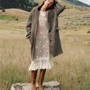 NWT Doên Dover Coat in Lascelle Houndstooth